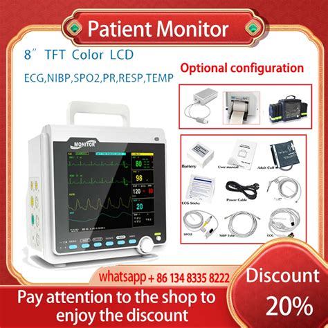 CONTEC Monitor De Pacientes Neonatos CMS6000 Dispositivo Port Til