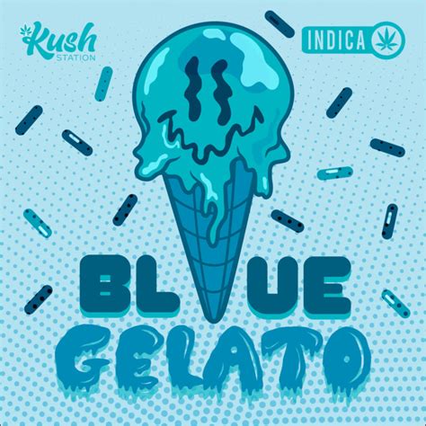 Blue Gelato Indica Buy Blue Gelato Strain Online Kush Station