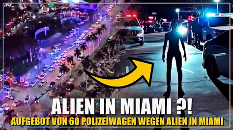 Aliens In Miami Riesiger Polizeieinsatz Vor Einkaufszentrum Wegen