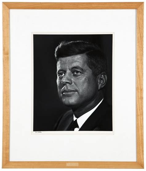 Yousuf Karsh John F Kennedy Mutualart