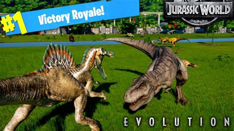 Dino Battle Royale Every Single Dinosaur Jurassic World Evolutions Gamplay Youtube