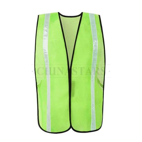 Csv 015 Mesh Reflective Safety Vest With Hook And Loop Closure Chinastars