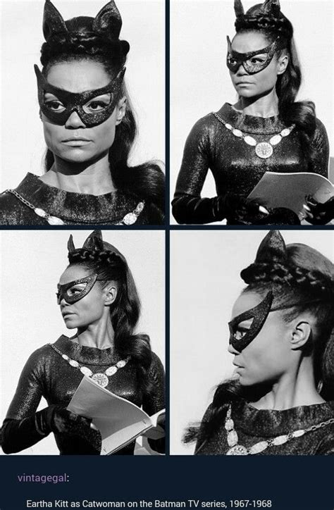 Eartha Kitt As Catwoman Hollywood Glamour Hollywood Actresses Old Hollywood Black Actors