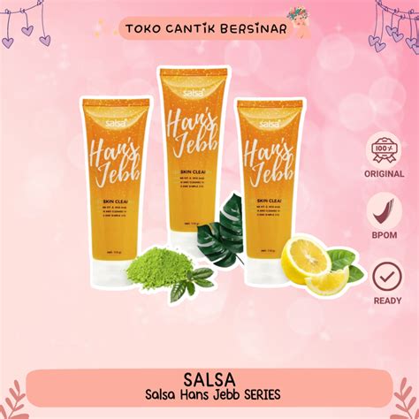 Jual Salsa Hans Jebb Peeling Gel Perontok Daki Ketiak Hitam Kulit