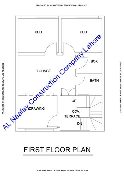 Marla House Design Plan Naqsha Maps D Elevation All Working Drawings