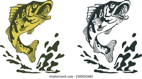 Fische Springen Aus Dem Wasser Clipart