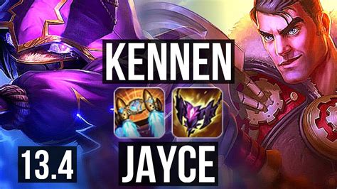 Kennen Vs Jayce Top M Mastery Solo Kills Games Kr