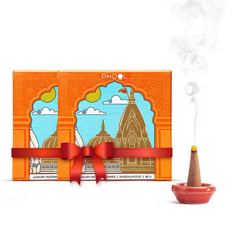 Phool Luxury Incense Kashi Vishwanath Incense Cones I Special Char Dham