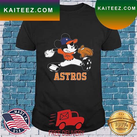 Mickey Mouse Houston Astros 2022 World Series Champions T Shirt Kaiteez