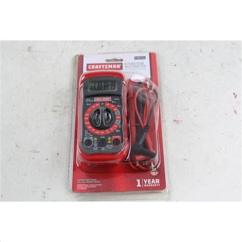 Craftsman Function Multimeter Property Room