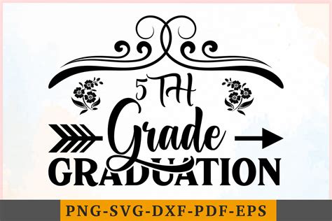 5th Grade Graduation Graphic by Squad Design Studio · Creative Fabrica