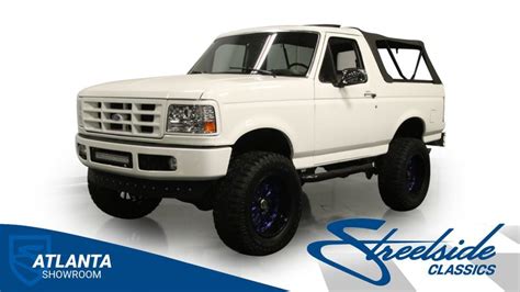 1996 Ford Bronco Classic Cars For Sale Streetside Classics