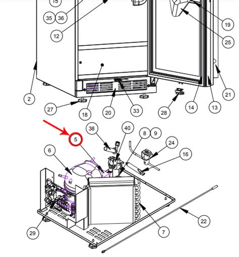 U Line Ice Maker Parts Diagram