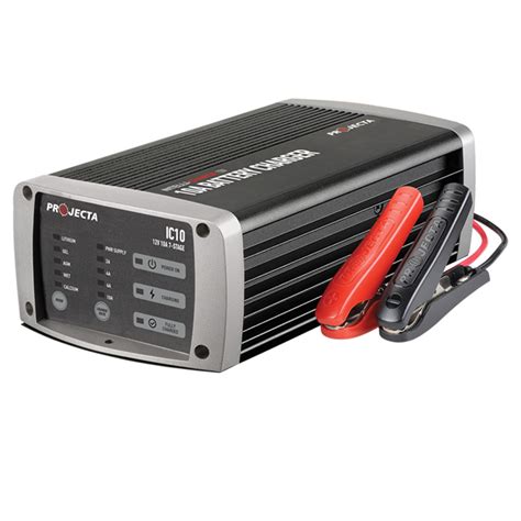 Projecta 12v Automatic 10 Amp 7 Stage Battery Charger Multi Chemistry Lithium Outback Equipment