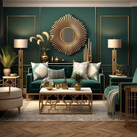 5 Secrets To Perfecting An Emerald Green Living Room Design • 333 Images • Artfacade