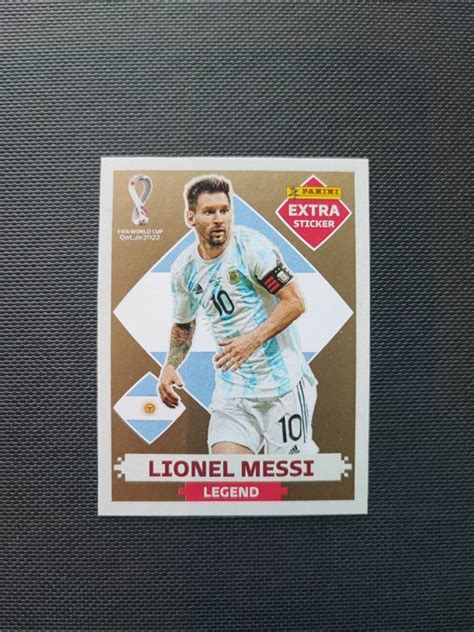 Panini World Cup Qatar Lionel Messi Extra Sticker Catawiki