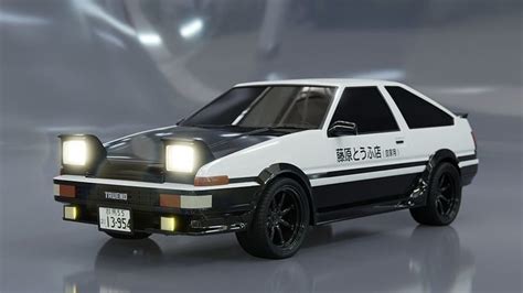 Initial D Ae86 Interior