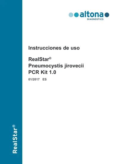 Altona RealStar Instrucciones De Uso RealStar Pneumocystis Jirovecii