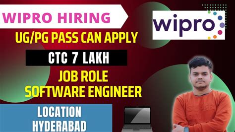 Wipro Recruitment 2023 Wipro Jobs For Freshers 2023 12th And Graduate Job Vacancy 2023 Mnc