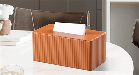 Amazon Meibooch Tissue Box Cover Stylish Pu Leather Rectangular