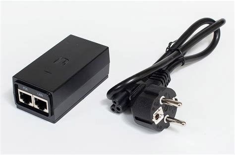 UBIQUITI Gigabit PoE Adapter POE-24-24W-G, 24V, 1A, 24W, με power cable ...