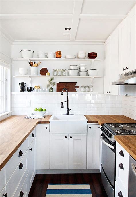 10 Best White Cabinets With Butcher Block Top Augere Venture