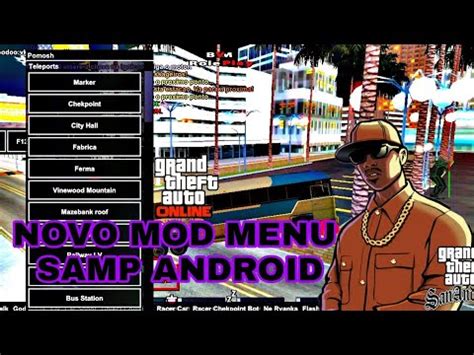 SAIU NOVO MOD MENU DE PC PARA SAMP ANDROID ESP BOX E TELEPORTE