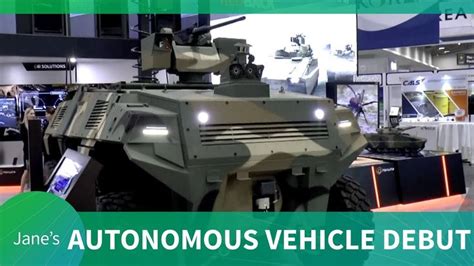 Ausa 2019 Hanwha Debut Their Unmanned Reconnaissance Vehicle In 2023 Vehicles Debut