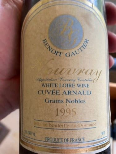 Benoit Gautier Cuvée Théo Nobles Grains Vouvray de Gautier Vivino