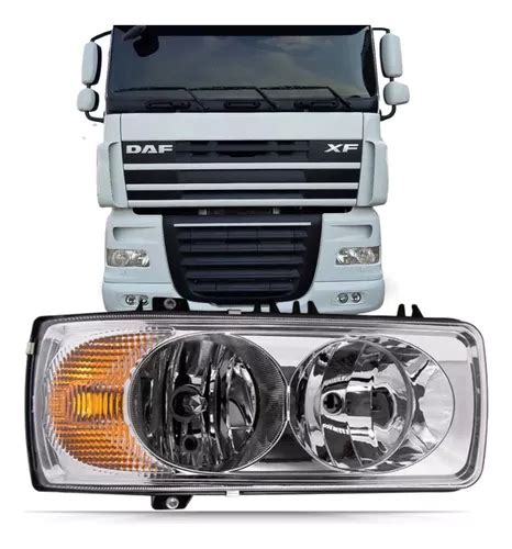 Farol Principal Lado Direito Para Caminh O Daf Xf At