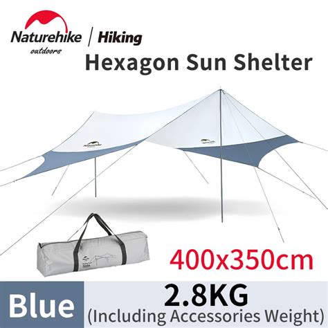 Naturehike Toldo Hexagonal Para Acampar Tienda De Campa A Refugio Solar