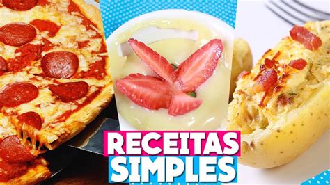 Receitas Para Crian A Fazer Sozinha F Cil R Pido E Gostoso Youtube