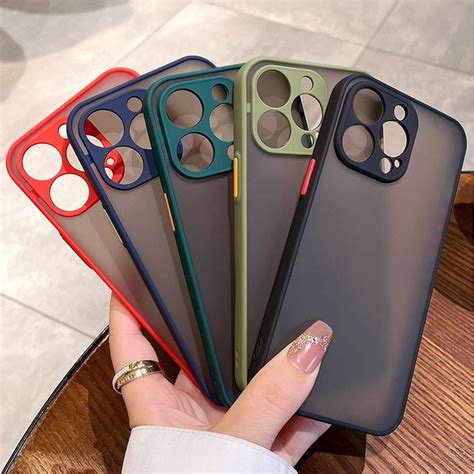 เคสหลงดานขอบส 5 ส สำหลบรน iPhone 15 Pro Max i14 14pro max i13