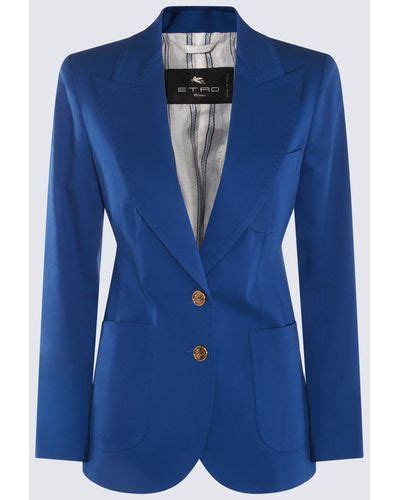 Cobalt Blue Jackets For Women Lyst