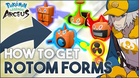 How To Get All Rotom Forms Legends Arceus Youtube