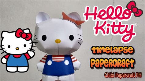 Hello Kitty Papercraft / Hello Kitty Papercraft A Paper Model Papercraft On Cut Out Keep - Reece ...