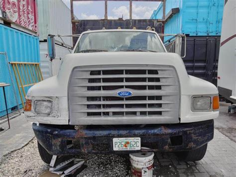 1996 Ford F 800 Flatbed Truck Manual For Sale 163037 Miles Miami