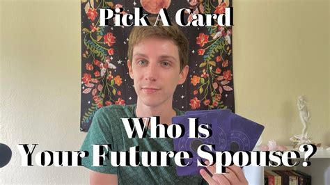 Who Is Your Future Spouse 💍 Pick A Card ️ Youtube