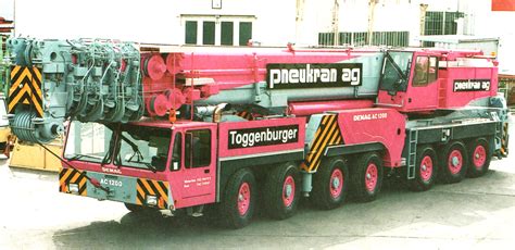 Kranbild Toggenburger Demag Ac Pinky Autokran Portal Autokran