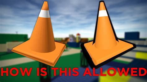 YOU CAN GET THE ORIGINAL TRAFFIC CONE NOW Roblox UGC Drama YouTube