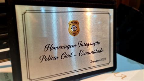 Diploma Amigo da Polícia homenageia personalidades e instituições