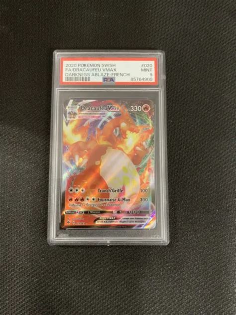 DRACAUFEU VMAX FULL Art Pokémon 020 189 Eb03 Tenebres Embrasées Fr