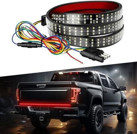 Amazon Wdking Truck Tailgate Light Bar Triple Row Led Strip