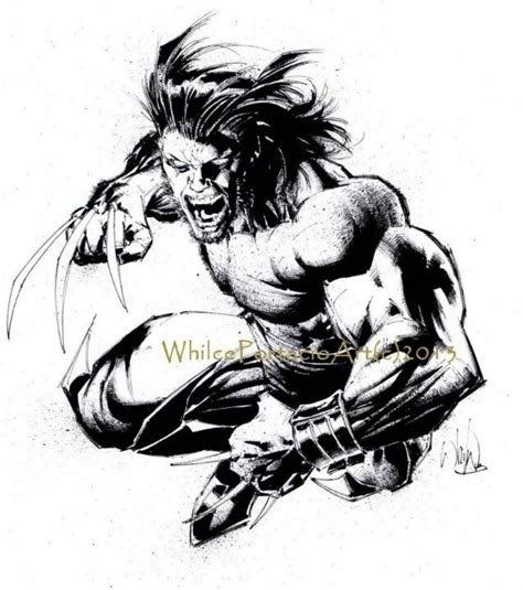 Wolverine by Whilce Portacio Ilustração