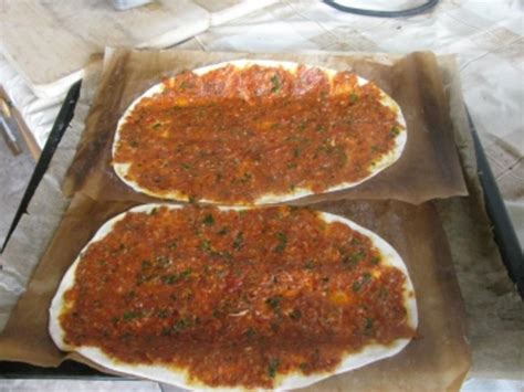 Lahmacun original türkische Pizza kochbar de