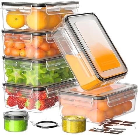 Airtight Food Storage Containers With Lids Pcs Lids