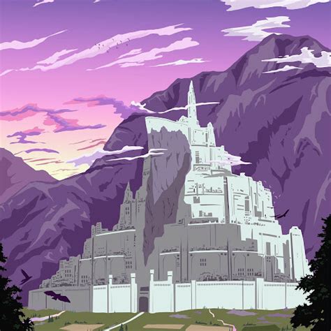 Minas Tirith Lord Of The Rings Lofi YouTube Music