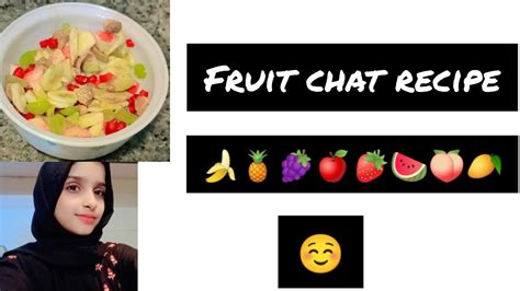 Easy Fruit Chart Recipe Sana Baloch Vlogs Youtube