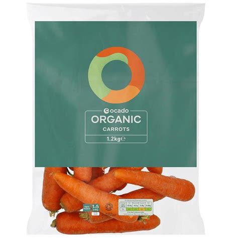 Ocado Organic Carrots Ocado