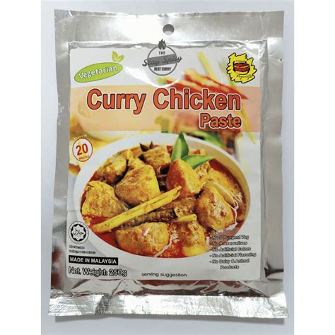 [halal] Little Nyonya Vegetarian Chicken Curry Paste 250g Shopee Malaysia